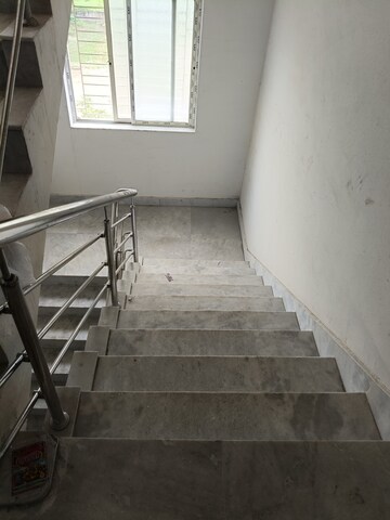 Staircase in 3 BHK Apartment at Lake Town – for Sale