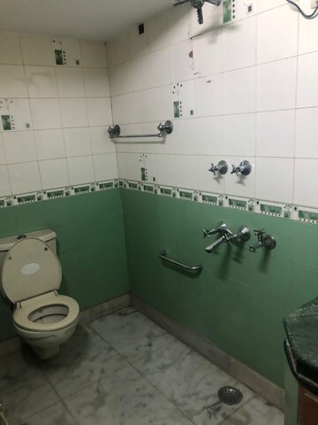 Bathroom in 3 BHK Builder Floor at Rajouri Garden – for Rent