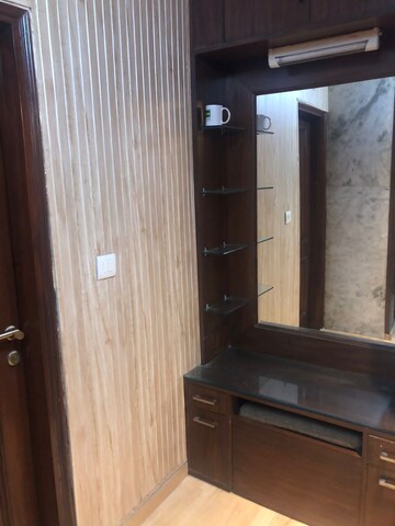 Kitchen in 3 BHK Builder Floor at Rajouri Garden – for Rent