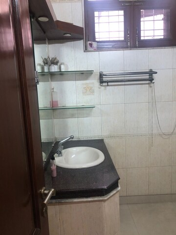 Bathroom in 3 BHK Builder Floor at Rajouri Garden – for Rent