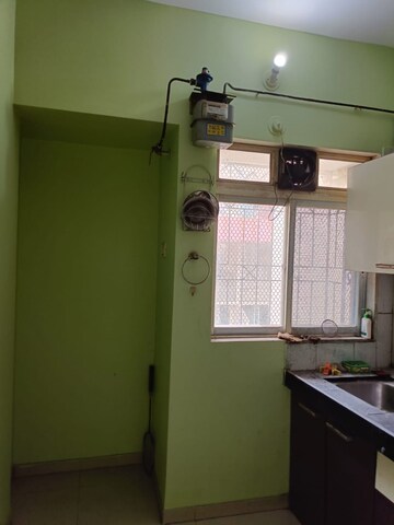 Kitchen in 1 BHK Apartment at Srushti Apartments, Ghodbunder Road – for Rent