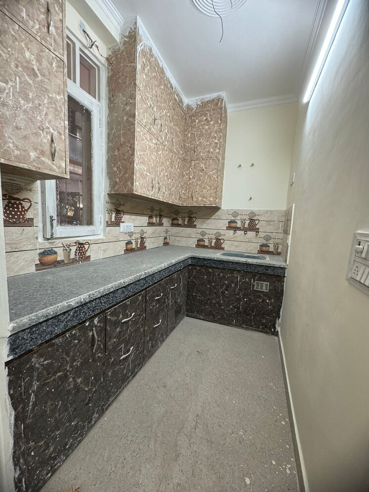 Kitchen, risland-sky-mansion 2 Bedroom 850 Sq.Ft. Builder Floor In Chattarpur Delhi 9020078