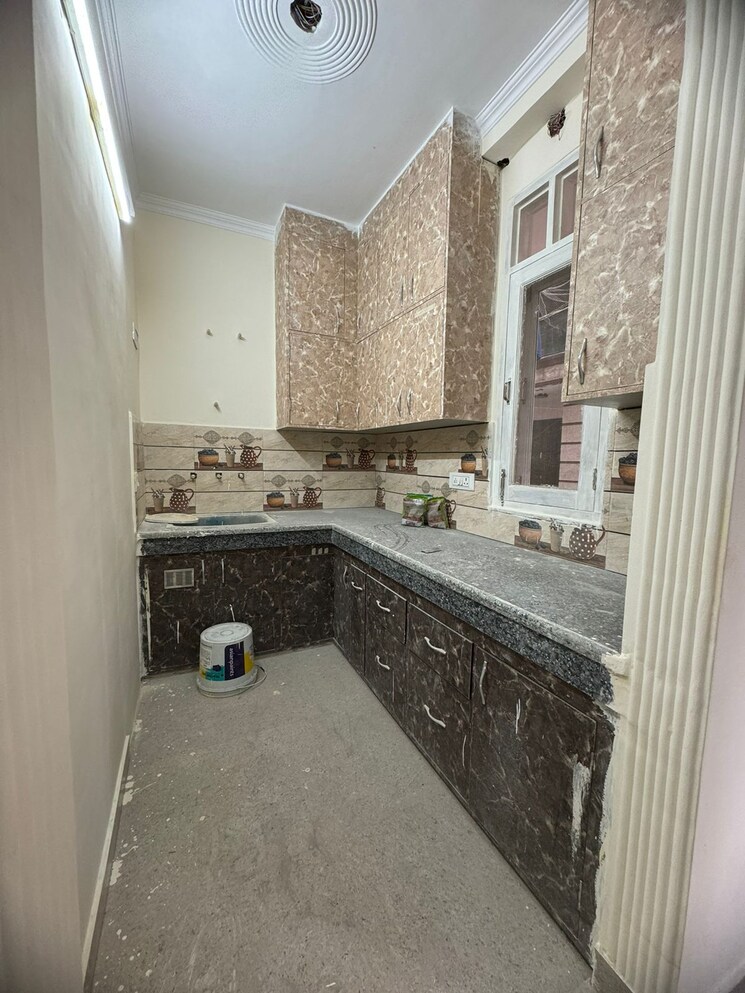 Kitchen, risland-sky-mansion 2 Bedroom 850 Sq.Ft. Builder Floor In Chattarpur Delhi 9020078