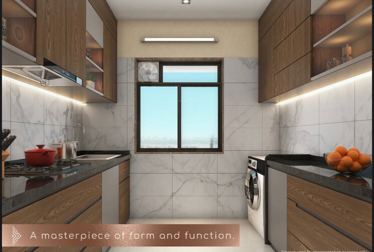 Kitchen, pranav-falcon-crest 1 Bedroom 435 Sq.Ft. Apartment In Malad West Mumbai 9020093