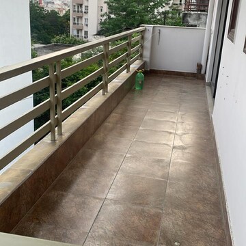 Balcony in 3 BHK Builder Floor at South City 2 – for Rent