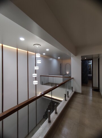Staircase in 3 BHK Apartment at Kumar Peninsula, Baner – for Rent