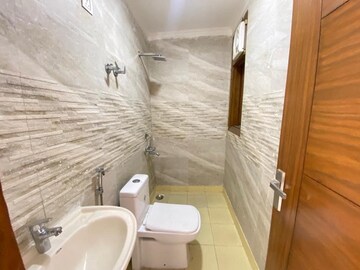 Bathroom in 3 BHK Builder Floor at Vasant Kunj Enclave – for Rent