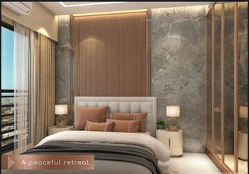 Bedroom in 3 BHK Apartment at Pranav Falcon Crest, Malad West – for Sale