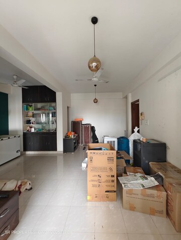 Living Room in 3 BHK Apartment at Royal Habitat, Hsr Layout – for Rent