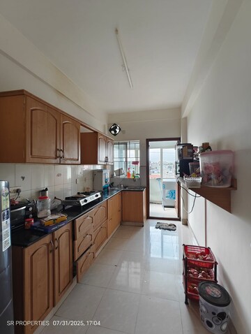 Kitchen in 3 BHK Apartment at Royal Habitat, Hsr Layout – for Rent