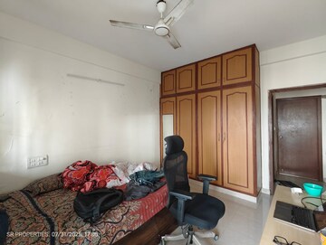 Living Room in 3 BHK Apartment at Royal Habitat, Hsr Layout – for Rent