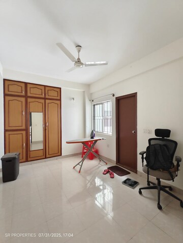 Living Room in 3 BHK Apartment at Royal Habitat, Hsr Layout – for Rent