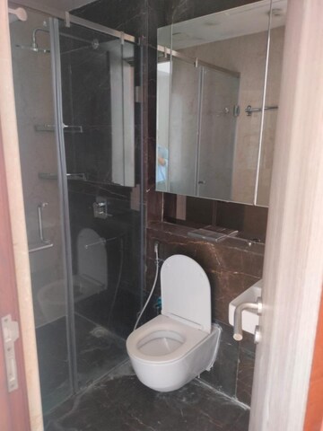 Bathroom in 3 BHK Apartment at Lodha The Park, Worli – for Rent