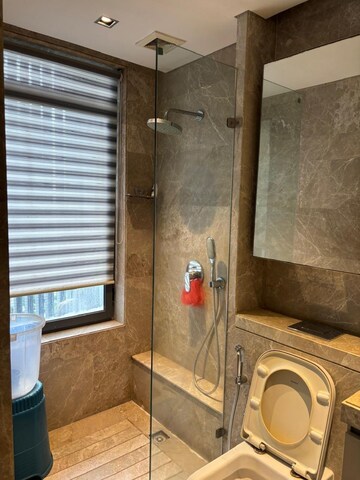 Bathroom in 5 BHK Apartment at Rustomjee Elements, Andheri West – for Rent