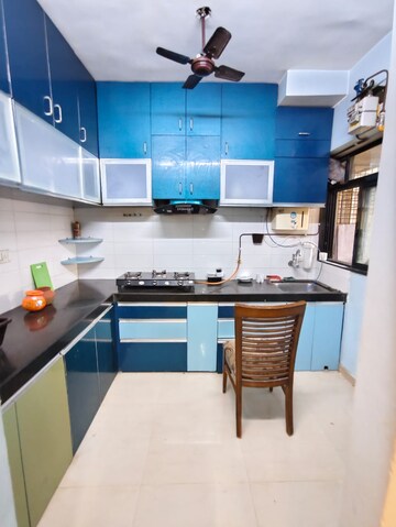 Kitchen in 2 BHK Apartment at Unnathi Woods Phase 3, Ghodbunder Road – for Rent