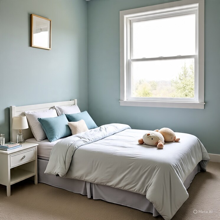 Bedroom, ganga nagar 2 Bedroom 1000 Sq.Ft. Apartment In Ganga Nagar Rishikesh 9020169