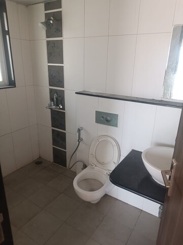 Bathroom in 3 BHK Apartment at Kolte Patil 24K Sereno, Baner – for Rent