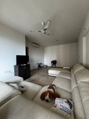 Living Room in 3 BHK Apartment at Lodha Splendora, Ghodbunder Road – for Rent