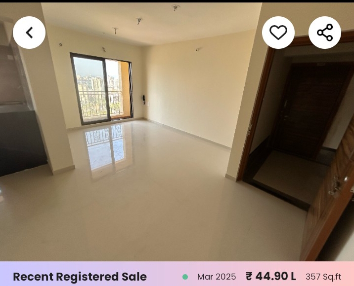 1 BHK Apartment For Rent in KM Horizon Exotica