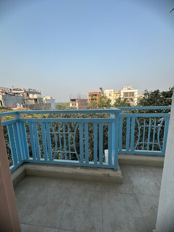 Balcony in 2 BHK Builder Floor at Risland Sky Mansion, Chattarpur – for Rent