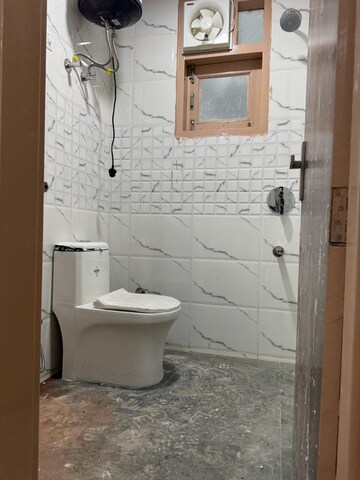 Bathroom in 2 BHK Builder Floor at Risland Sky Mansion, Chattarpur – for Rent