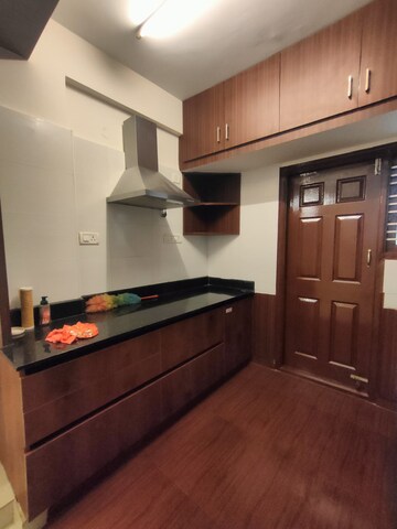 Kitchen in 2 BHK Builder Floor at Hsr Layout – for Rent