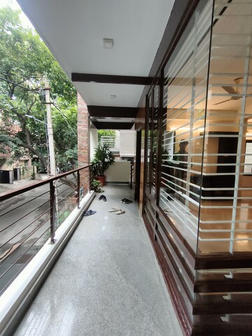 Balcony in 2 BHK Builder Floor at Hsr Layout – for Rent