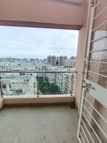 Balcony in 2 BHK Apartment at Urban Skyline Phase 1, Ravet – for Rent