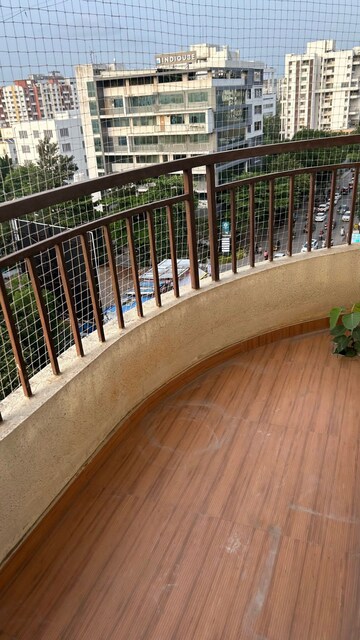 Balcony in 3 BHK Apartment at Icon Windsor Residency, Balewadi – for Rent