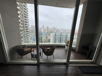 Staircase in 5 BHK Apartment at Lokhandwala Complex, Andheri West – for Rent