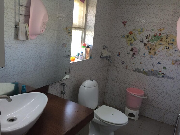 Bathroom, m2k-the-white-house 3 Bedroom 1700 Sq.Ft. Builder Floor In Sector 57 Gurgaon 9020459