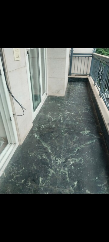 Balcony in 3 BHK Builder Floor at Shivalik Colony – for Rent