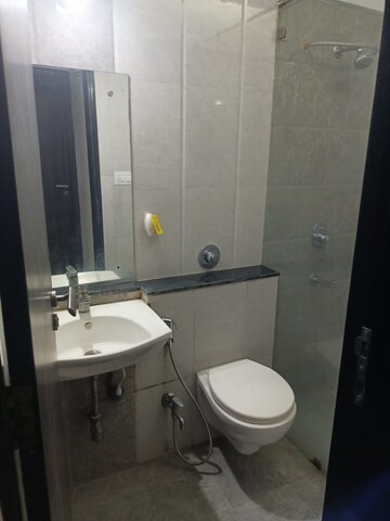 Bathroom in 2 BHK Apartment at Manav Perfect 10, Balewadi – for Rent