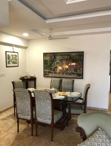 Living Room in 5 BHK Apartment at Runwal Elegante, Andheri West – for Rent