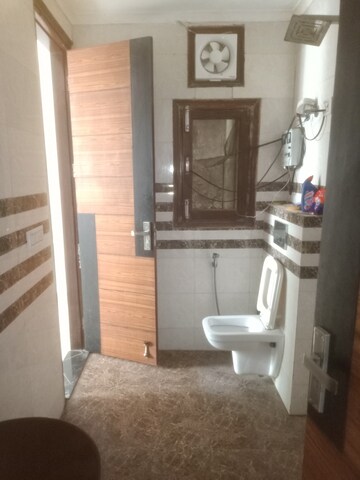 Bathroom in 2 BHK Builder Floor at Vasant Kunj Enclave – for Rent
