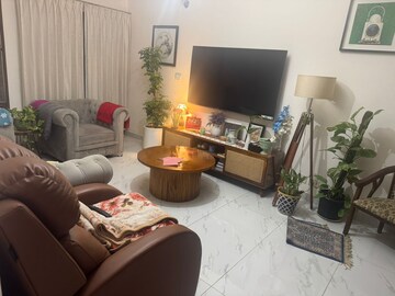 Living Room in 3 BHK Apartment at Vasant Kunj – for Rent