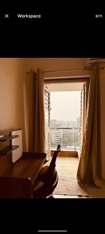 Balcony in 2 BHK Apartment at Dream Metropark County, Balewadi – for Rent
