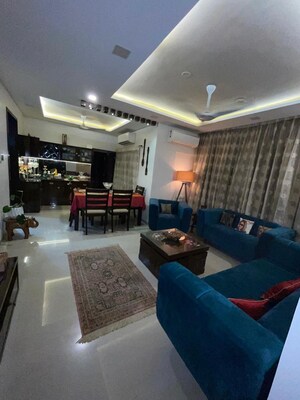 Living Room in 3 BHK Penthouse at Kolte Patil Green Olive, Hinjewadi – for Sale