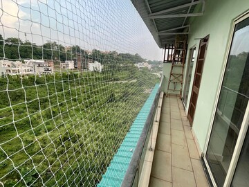 Balcony in 2 BHK Builder Floor at Canal Road – for Rent