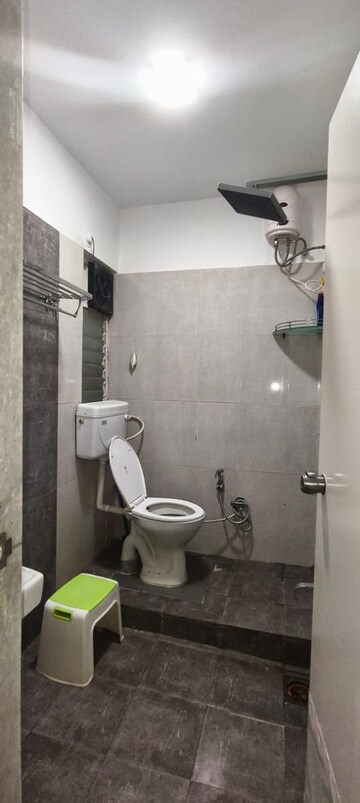 Bathroom in 2 BHK Apartment at Madhuban Apartment, Balewadi – for Rent