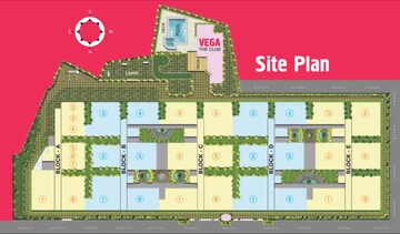Master Plan in 2 BHK Apartment at Muppas Aishwarya Condos, Narsingi – for Sale