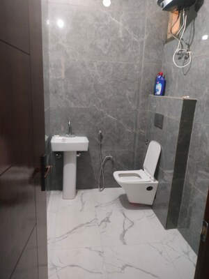 Bathroom in 3 BHK Builder Floor at Nandini Apartments Burari, Burari – for Sale