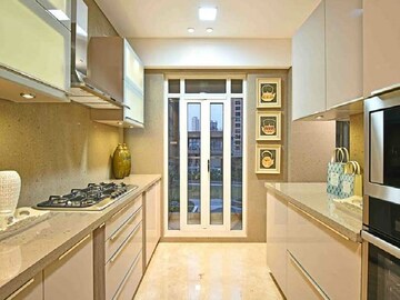 Kitchen in 5 BHK Apartment at Runwal Elegante, Andheri West – for Rent