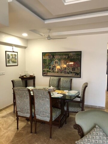 Living Room in 5 BHK Apartment at Runwal Elegante, Andheri West – for Rent