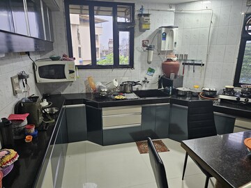 Kitchen in 3 BHK Apartment at Valley Towers Annex, Manpada – for Sale