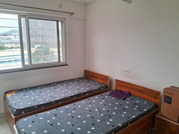 Bedroom in 2 BHK Apartment at Global Lifestyle, Hinjewadi – for Rent