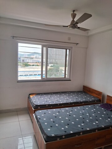 Bedroom in 2 BHK Apartment at Global Lifestyle, Hinjewadi – for Rent
