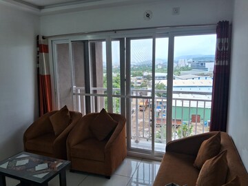 Living Room in 2 BHK Apartment at Global Lifestyle, Hinjewadi – for Rent