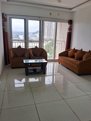 Living Room in 2 BHK Apartment at Global Lifestyle, Hinjewadi – for Rent