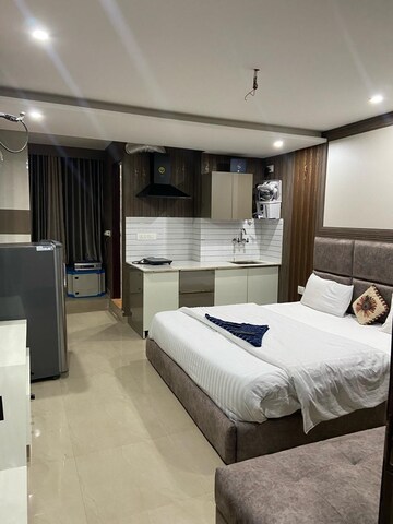 Bedroom in Studio Apartment at Tak The Forest Residency, Malsi – for Rent
